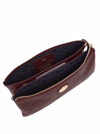 Сумка клатч 9951-Polo Bordo NARVIN из натуральной кожи