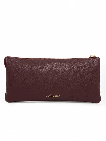 Сумка клатч 9951-Polo Bordo NARVIN из натуральной кожи