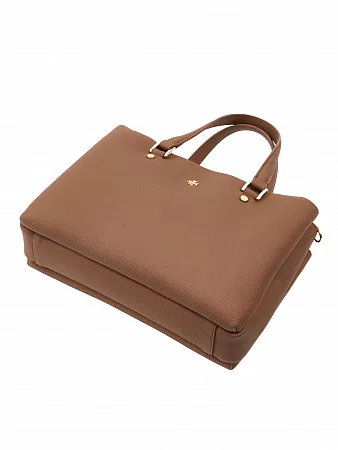 Сумка 9804-Polo Caramel натуральная кожа Narvin