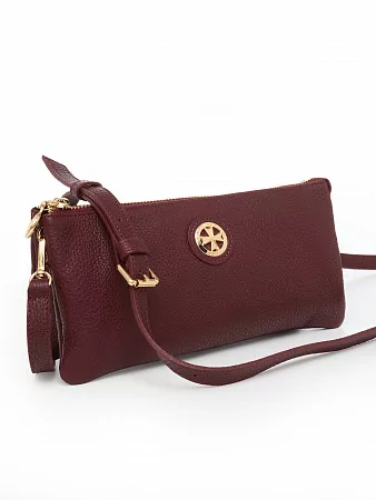Сумка клатч 9951-Polo Bordo NARVIN из натуральной кожи