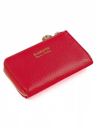 Ключница 9278-Polo Red натуральная кожа Narvin
