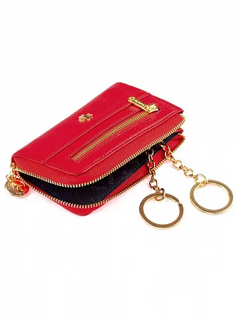 Ключница 9278-Polo Red натуральная кожа Narvin