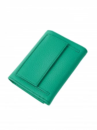 Кошелек бумажник 9569-Polo Emerald натуральная кожа Narvin